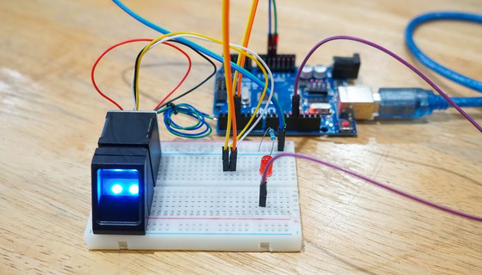 สอนใช้งาน Fingerprint Sensor รุ่น R307 กับ Arduino UNO